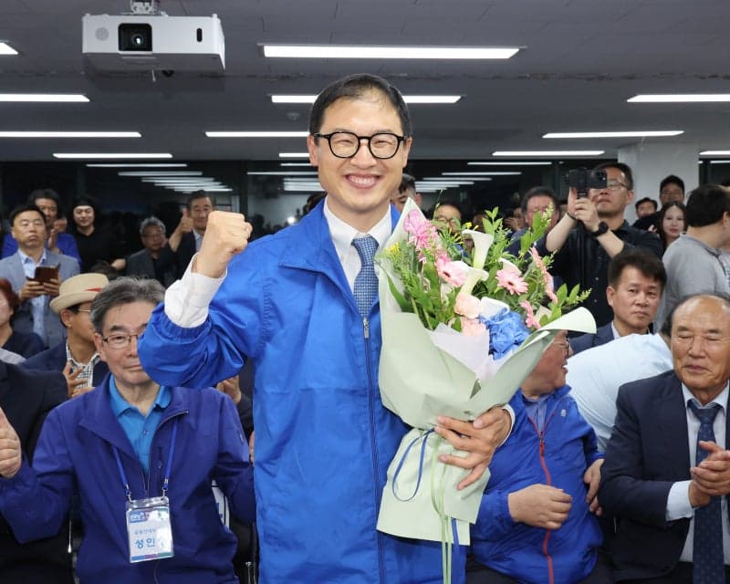 민주당 김상욱 울산시장 당선 "민주혁명의 결실"…'8년 만에 탈환' 48.73% 득표