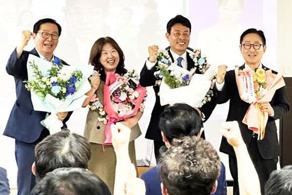 전문학 대전 서구청장 당선 "통합의 힘으로 새로운 서구 열겠다"
