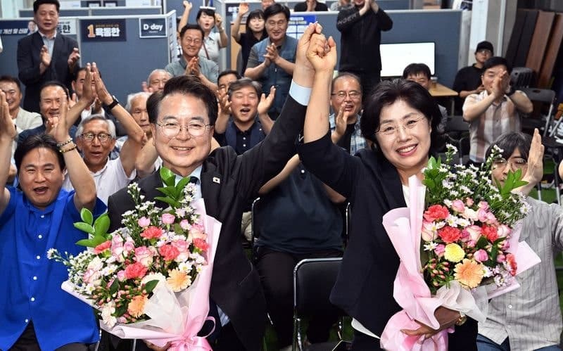 육동한 춘천시장 재선 성공 "초일류도시 도약 멈추지 않겠다"