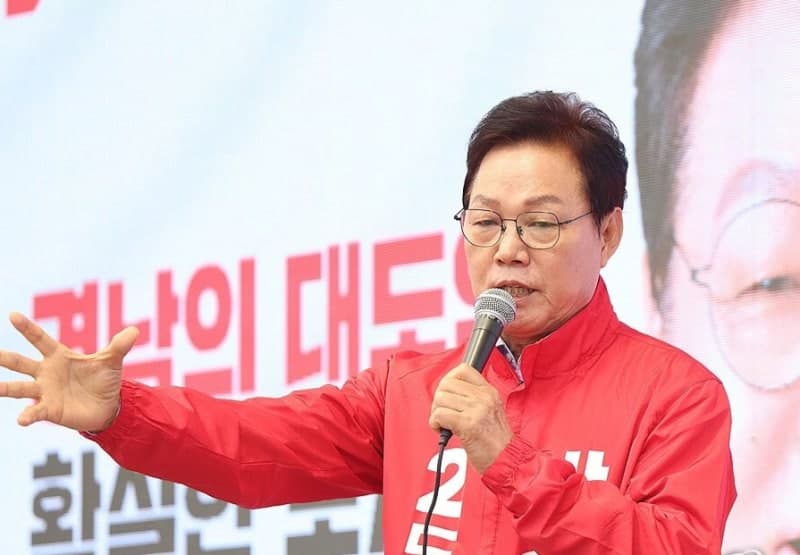 국힘 박완수, 김경수 꺾고 경남지사 재선 성공…출구조사 뒤집은 역전극
