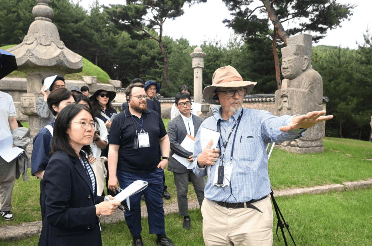 국가유산청, 유네스코 전문가와 태릉CC 개발 '세계유산영향평가' 현장 자문