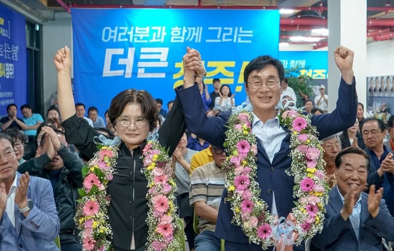 이장섭 청주시장 당선, 4년 만에 민주당 탈환 "경제와 민생 최우선"