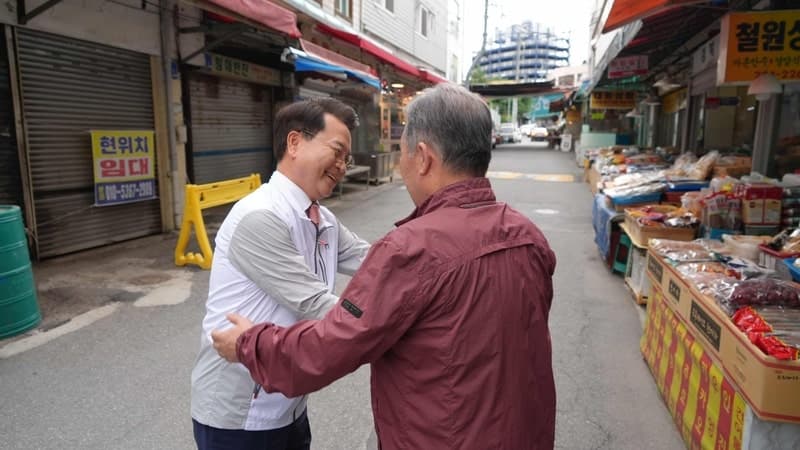 '재선 성공' 육동한 춘천시장, 직무 복귀 후 첫 결재는 원도심 살리는 리본시티 프로젝트