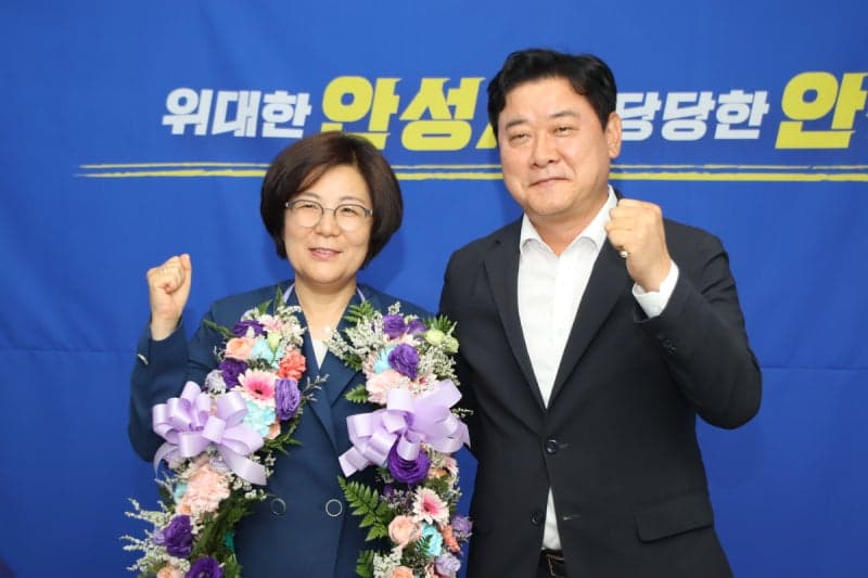 김보라 안성시장 3선 성공, 전국 최초 연임 여성 3선 시장 이정표 세워