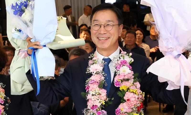 “대한민국 미래, 제주서 시작” 위성곤 제주지사 당선 확실, "민생도지사 되겠다"