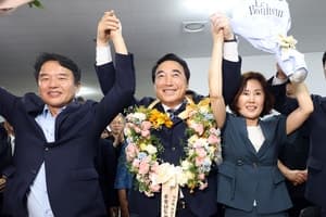 박수현, 충남도지사 당선…민주당 4년 만에 충남도정 탈환