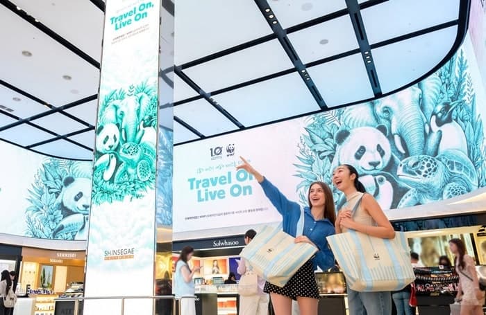 신세계면세점, WWF와 손잡고 '여행과 자연의 공존' 환경보전 캠페인 진행