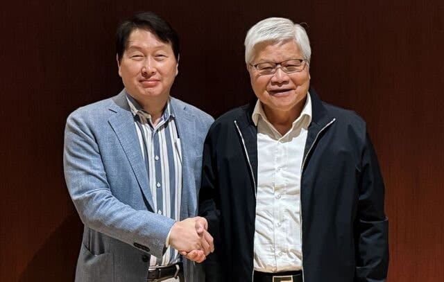 "우리도 깐부" 최태원, TSMC·엔비디아·폭스콘 회장과 연쇄회동
