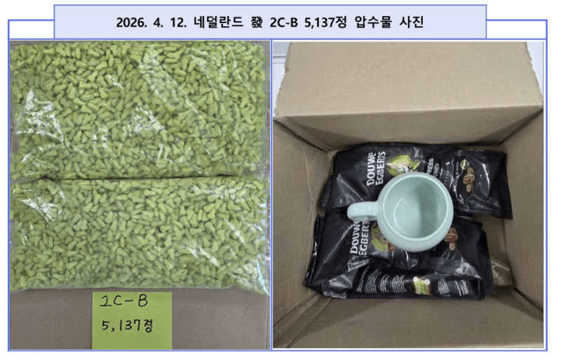 '마약 2차 저지선' 첫 성과…국제우편 신종마약 5000정 밀수·수거책 재판행