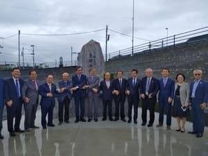 안중근 의사 '日韓友好 東洋平和' 기념 석비, 일본 고치현에 건립…한일 국교정상화 60주년 기념