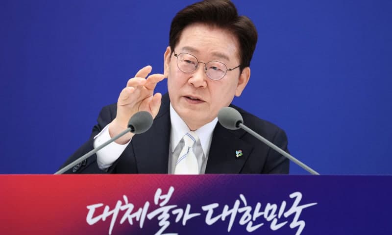 이재명 대통령, 취임 1년 회견: 지선·선관위·특검·검찰 개혁
