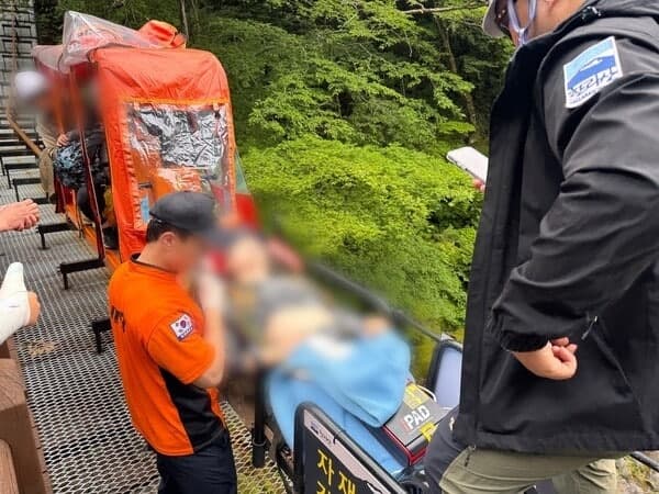 한라산 심정지 등산객, 119 영상 통화와 여고생 심폐소생술로 목숨 건져