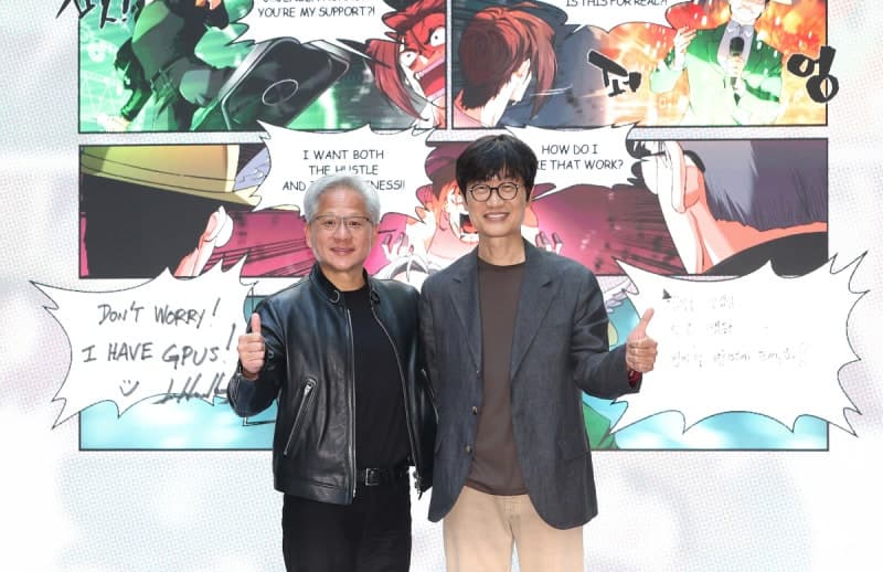 네이버·엔비디아, GW급 초대형 AI 팩토리 구축…젠슨 황 "오랜 우정"