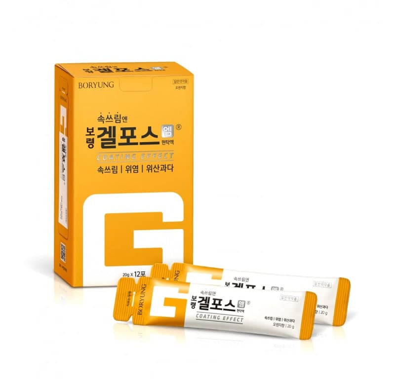 보령컨슈머헬스케어, "겔포스엠" 12포 대용량 패키지 출시