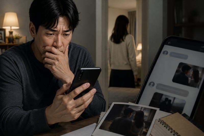 "자료 못 쓴다" 큰소리친 아내…'외도 증거' 남편의 고민, 법적 효력은?