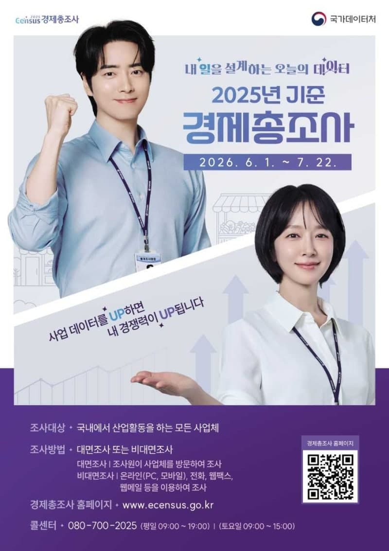광주시, 12일부터 '경제총조사' 방문조사 실시…지역 사업체 8만9600여곳 대상
