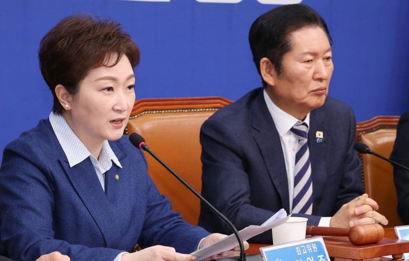 이언주, 민주당 최고위원 사퇴…"6·3지선 무거운 책임 통감, 평의원 돌아갈 것"