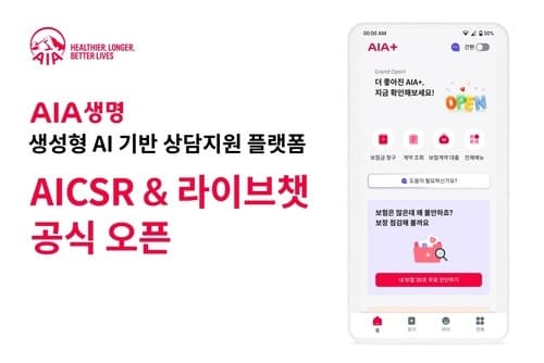 AIA생명, AI기반 '상담지원 플랫폼' 공식 오픈…"CSR 품질 높인다"