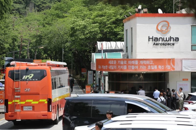 '한화에어로 폭발사고' 대표이사 중처법 혐의 입건, 3명 출국금지