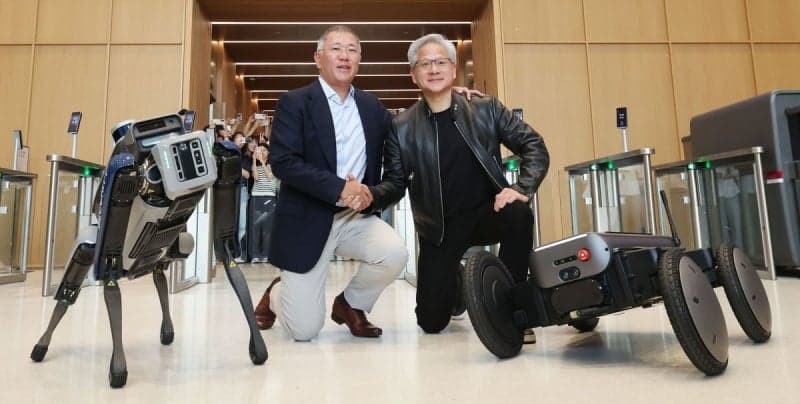 젠슨 황 "정의선 제안으로 새만금에 AI 데이터센터 건립…한국은 'AI 톱' 국가"