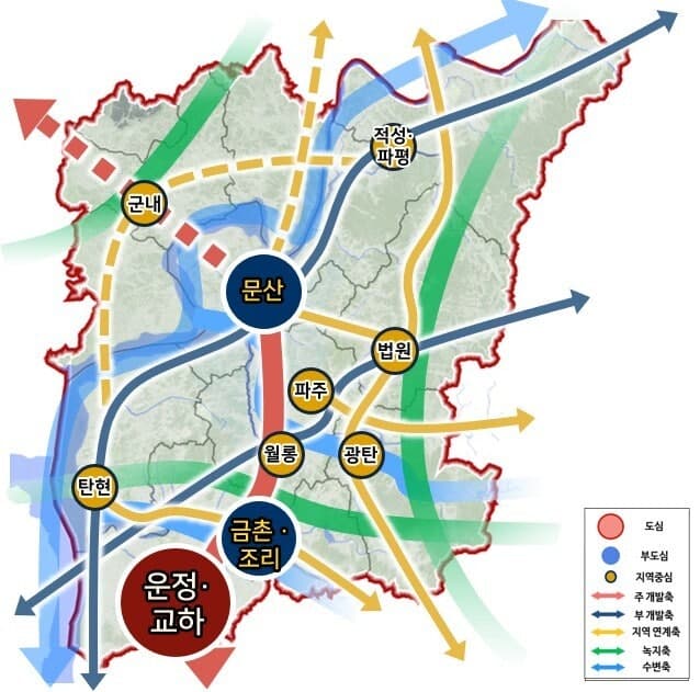 파주시, '2040 도시기본계획' 승인…GTX 타고 76만 경기북부 대표도시 도약