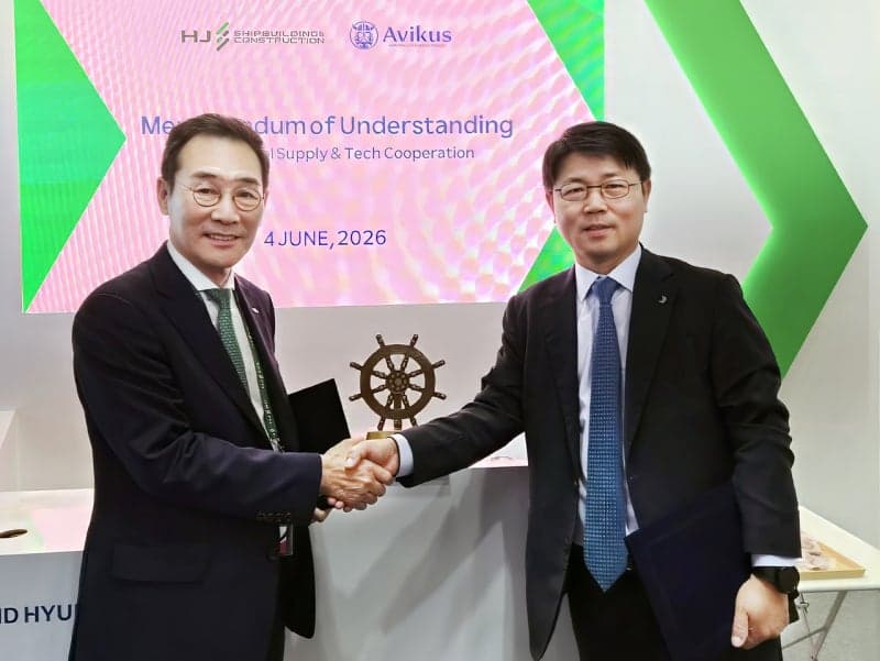 HJ중공업, HD현대 아비커스와 '맞손'…"자율운항 선박 건조" 시장 선점 나선다