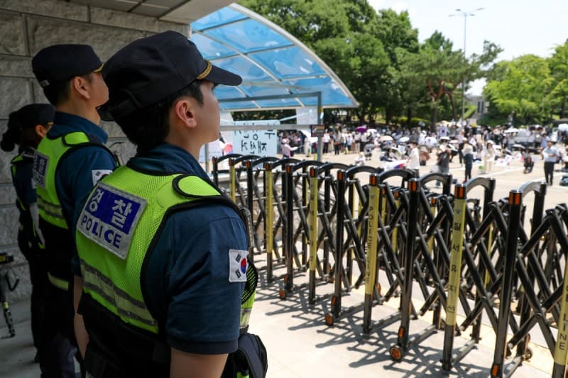 송파경찰서장 사의…서울청 공안차장이 '잠실 시위' 관리