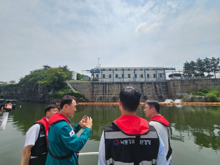 낙동강유역환경청, 울산 사연호 지점에 조류경보 '관심' 단계 발령