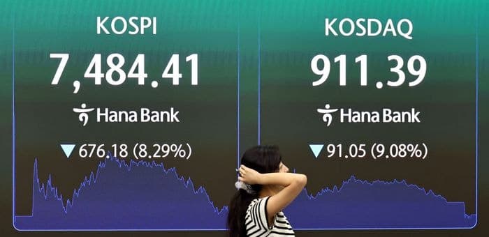 코스피 8% 급락 후 과거엔 어땠나…"반도체 업황 훼손 없어, 주도주 비중확대 전략 유효"