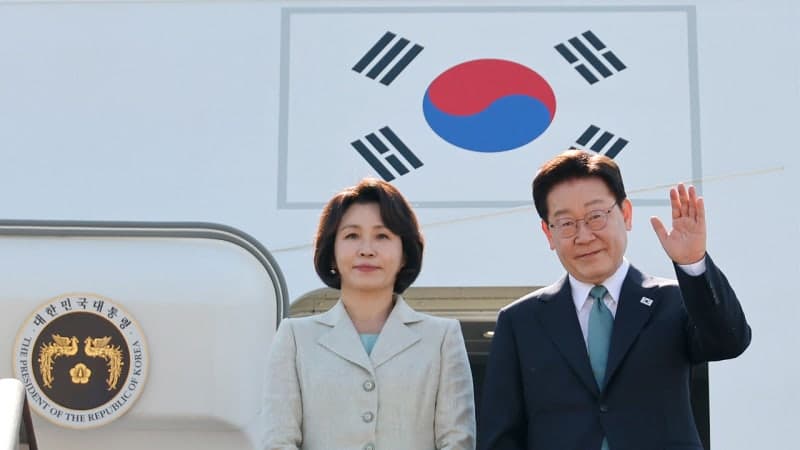 이 대통령, G7 정상회의 참석 계기 유럽 순방 본격화...벨기에 도착