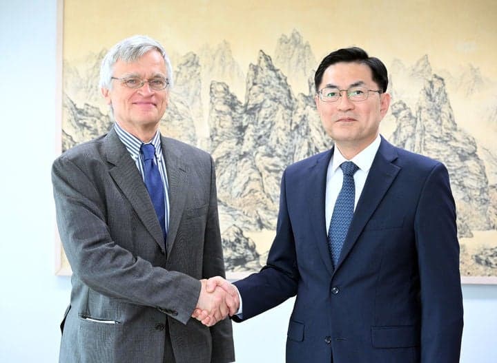 외교부, 스웨덴 한반도특사 면담…"한반도 평화·안정 기여" 논의