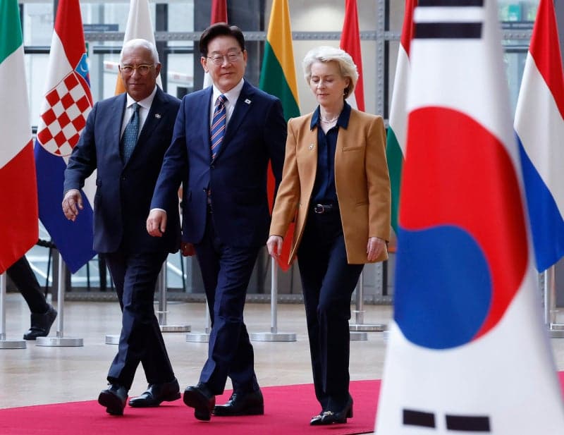 韓-EU, "北 핵보유국 결코 인정 안 돼" 공동성명…러-북 불법 군사협력 강력 규탄