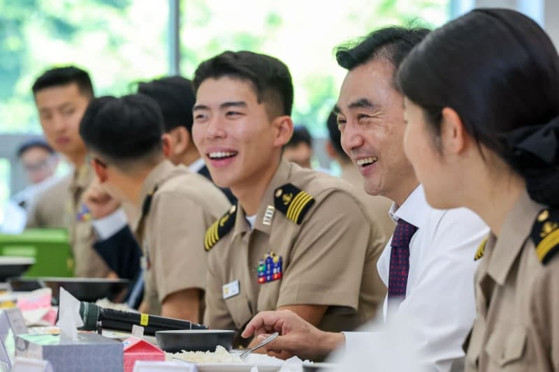 안규백, 해사 방문 "국군사관학교 창설은 국방 교육 혁신 출발점" 의견청취