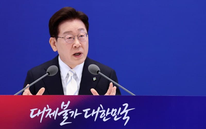이재명 지지율 50%대 하락, 지방선거 후 민심 변화