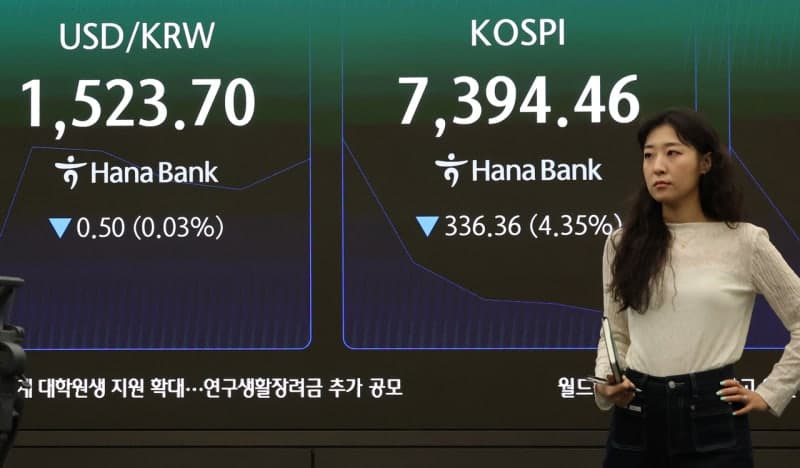 한은, 고환율 대응 위해 외화예금 초과지준 이자 지급 6개월 연장