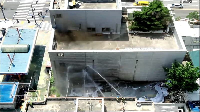 인천 계양구 전자제품 판매점서 화재 발생…인명피해 없어