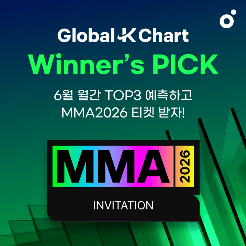 멜론 '글로벌-K 차트' 6월 톱3 아티스트 맞히면 고척돔 MMA 명당 쏜다