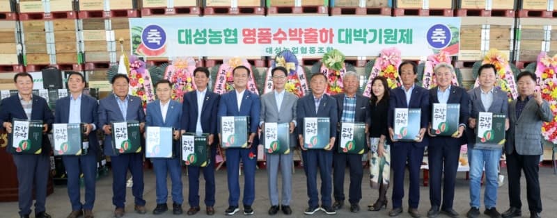 '최고 품질' 고창 명품수박 본격 유통 시작, 총 51만통 출하