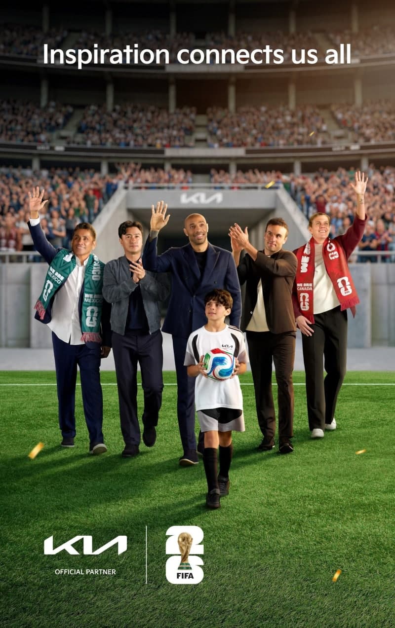 기아, 'FIFA 월드컵 2026'서 유소년과 글로벌 팬 위한 캠페인 전개…차량 660대 지원