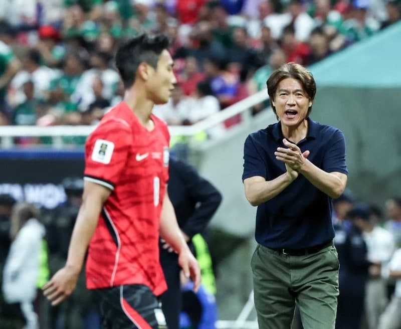 홍명보 감독 "선수들이 포기하지 않았다" 체코전 역전승, 멕시코전 중요성 강조