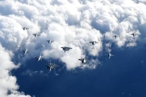 공군, 1년 7개월 만에 최대 공중종합훈련 '소링 이글' 실시…F-35A 등 50여대 참가