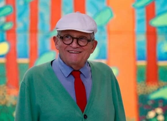 '현대미술 거장' 데이비드 호크니 별세…향년 88세, '더 큰 첨벙' 등 대표작 남겨