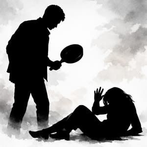 프라이팬 부러지도록 여친 때리다 경찰 가자마자 "죽어라" 또 폭행한 20대 '집유'