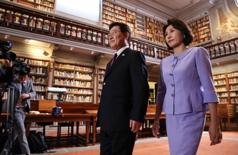이 대통령, 피렌체 방문 "르네상스의 고장"…토스카나 주지사 "국제 사회에 큰 역할 기대"
