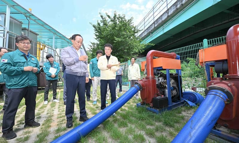 추경호 대구시장 당선인, 장마철 앞두고 재난 취약지 집중 점검 "현장 안전" 강조