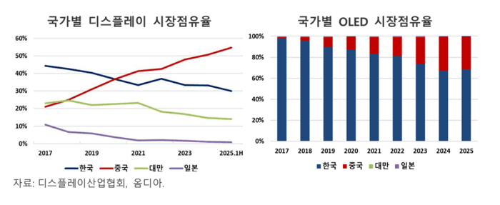 "한국 OLED에 정책지원 필요…R&D 늦추면 중국에 또 역전당해"
