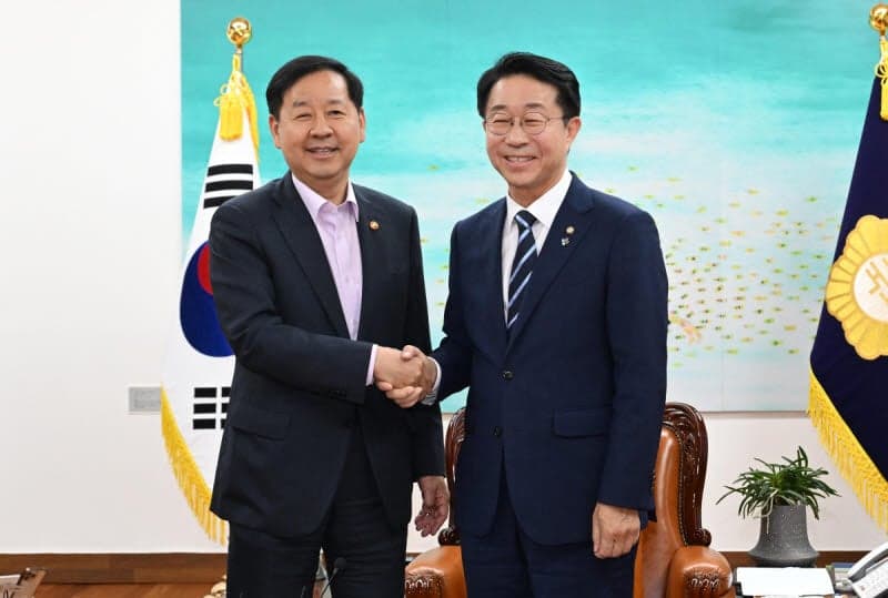조정식 의장, 구윤철 부총리 만나 "초과세수 효과적 사용처 강구해달라" 당부
