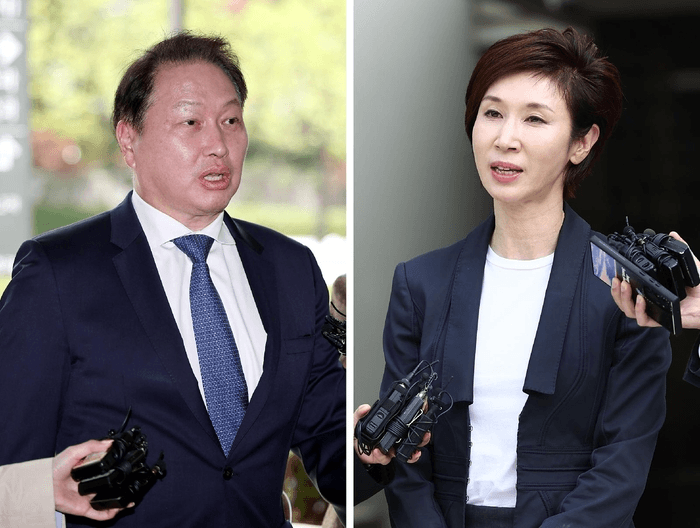 최태원·노소영 이혼, SK 주가 쟁점 재산분할 조정