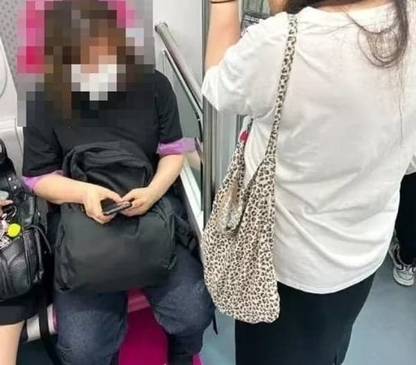 지하철 임산부석 기싸움, 만삭 여성에 50대 중년 여성 "나도 임신" 주장