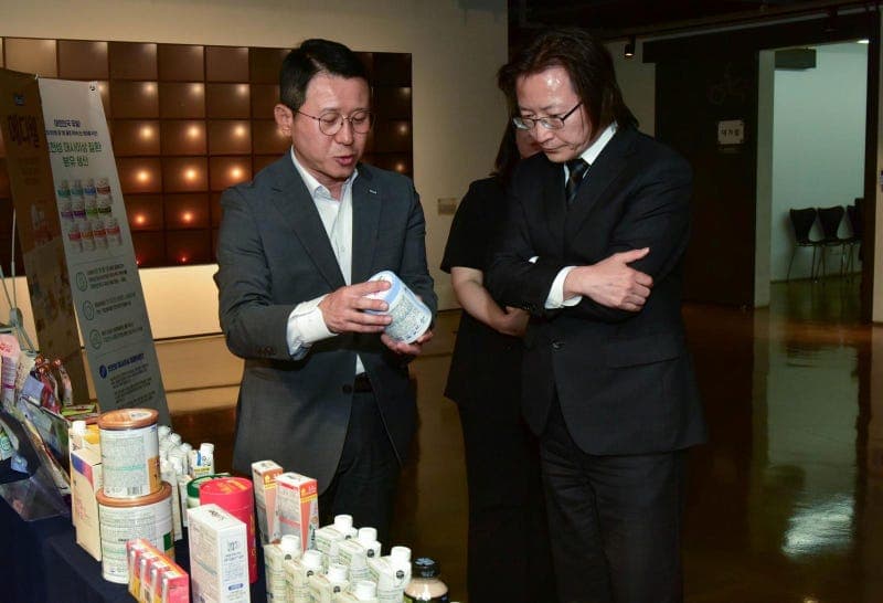 주병기 공정위원장, 매일유업 평택공장 방문 "대리점 상생협력 격려"